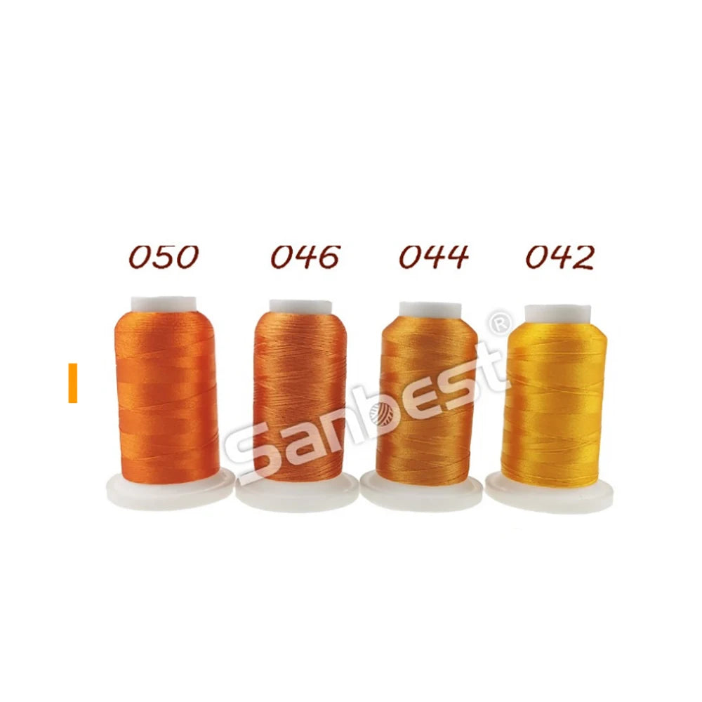Sanbest Polyester Embroidery Thread High Strength 120D/2 1000m