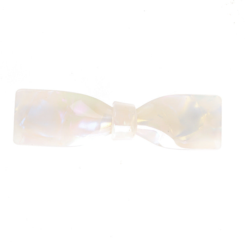 Fashion Hair Clips for Women Acetate Hair Clip Elegant Colorful Bow