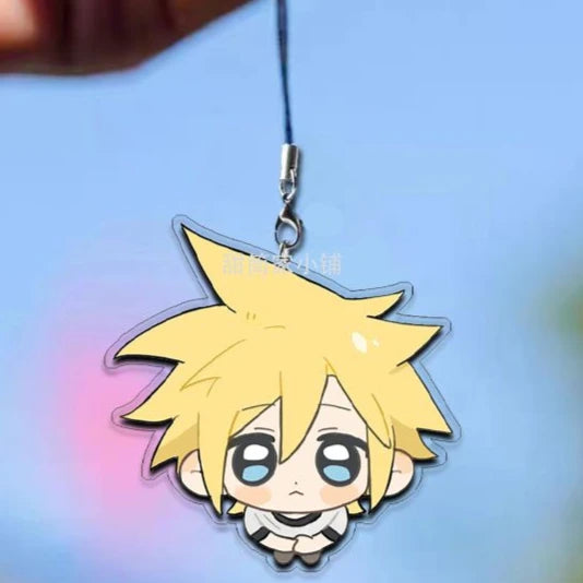 Cloud Strife Mobile Phone Lanyard Sephiroth