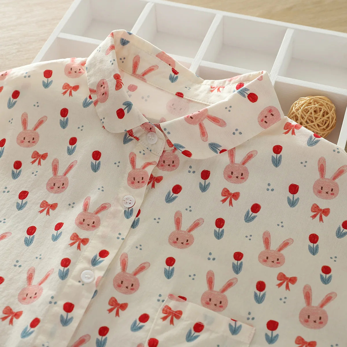 Printed Shirts Cotton Casual Blouses and Tops