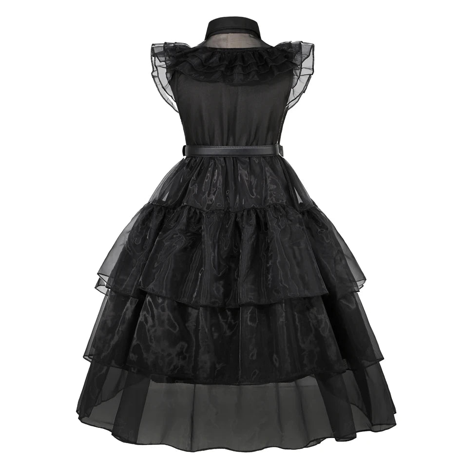 Gothic Black Dress Halloween Costume