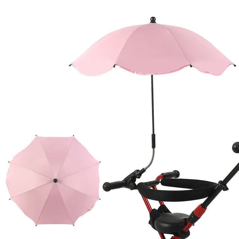 Adjustable Shade Umbrella Uv Sunshade For Stroller Accessories