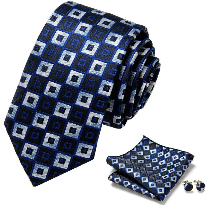 Pre-tied Necktie For Men Women Paisley Style
