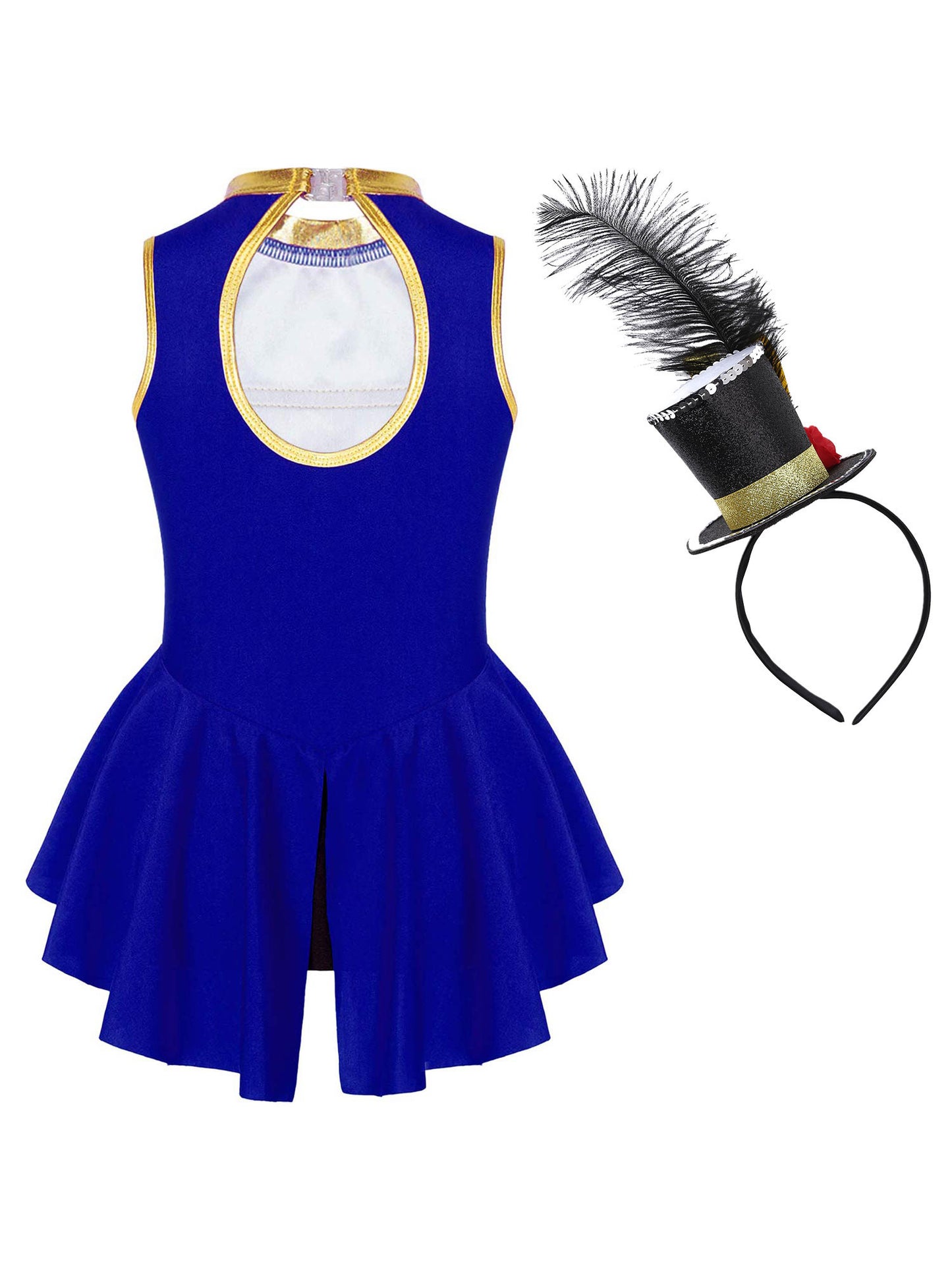 Girls Ringmaster Circus Costume Festival Performance