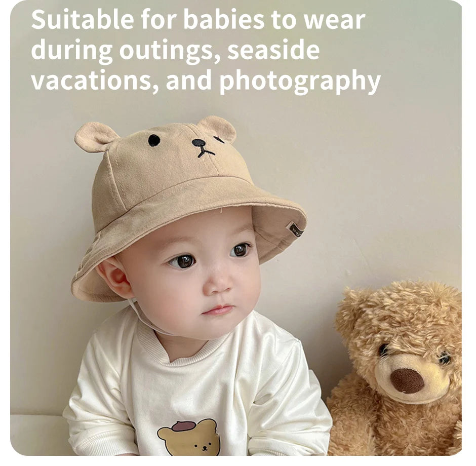 Cute Bear Baby Bucket Hat