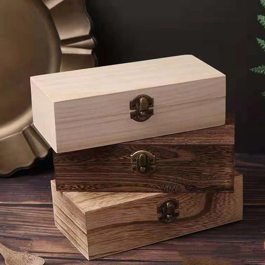 20*10*6 Cm Rectangular Durable Wooden Storage Box