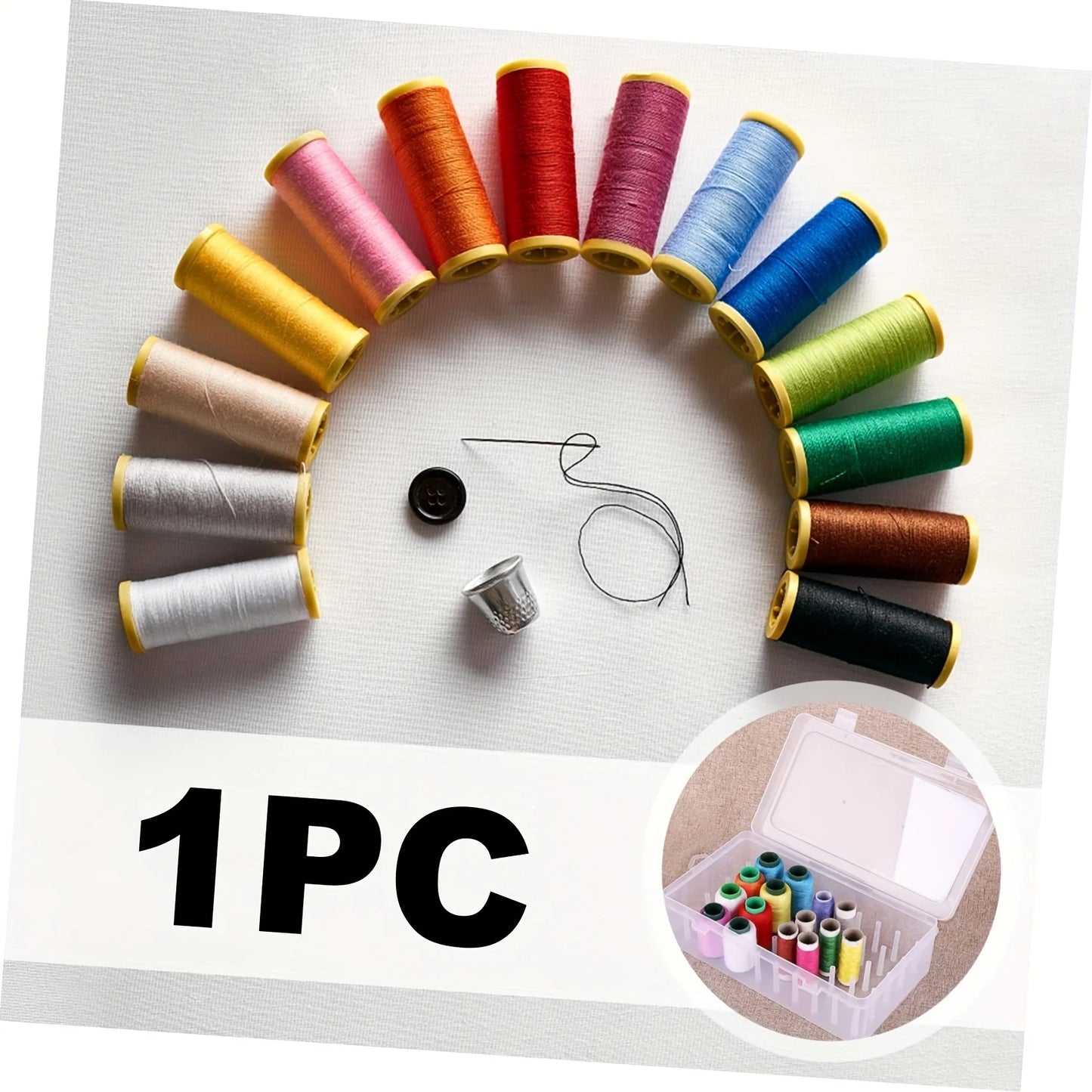 42 spool sewing thread sorting box