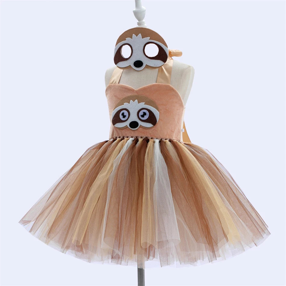 Girl Cartoon Dress Children Cosplay