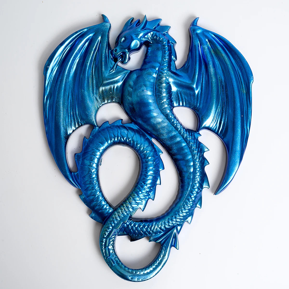 Large Flying Dragon Uv Epoxy Molds Creative 3D Realistic Dragon