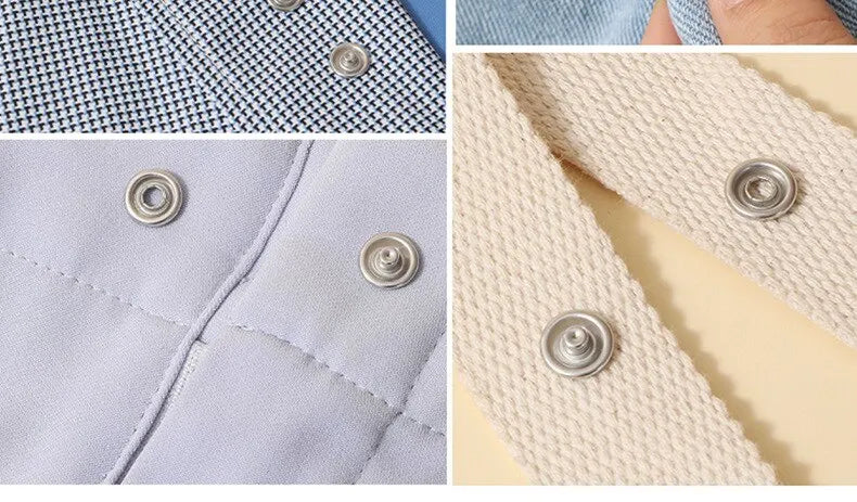 Snap Button Kit With Hand Pressure Pliers 50pcs Snaps