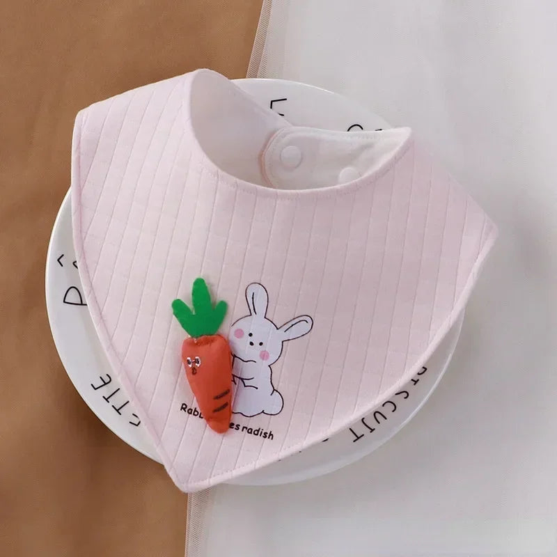 Cartoon Baby Bibs Soft