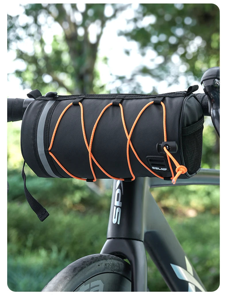 Bike Handlebar Bag Bike Front Bag Multifunction Portable Shoulder