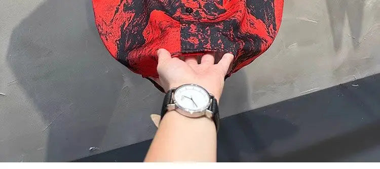 Vintage Print Button Up Shirt Casual Streetwear Y2K Short Sleeve