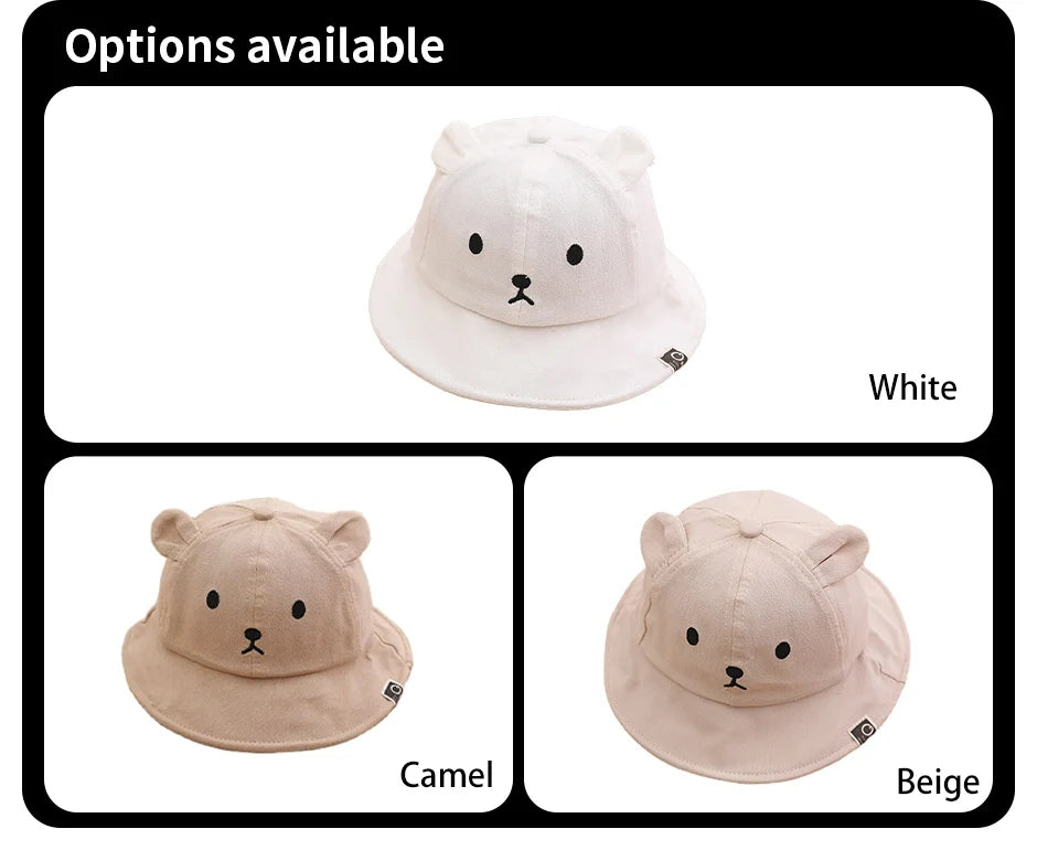 Cute Bear Baby Bucket Hat