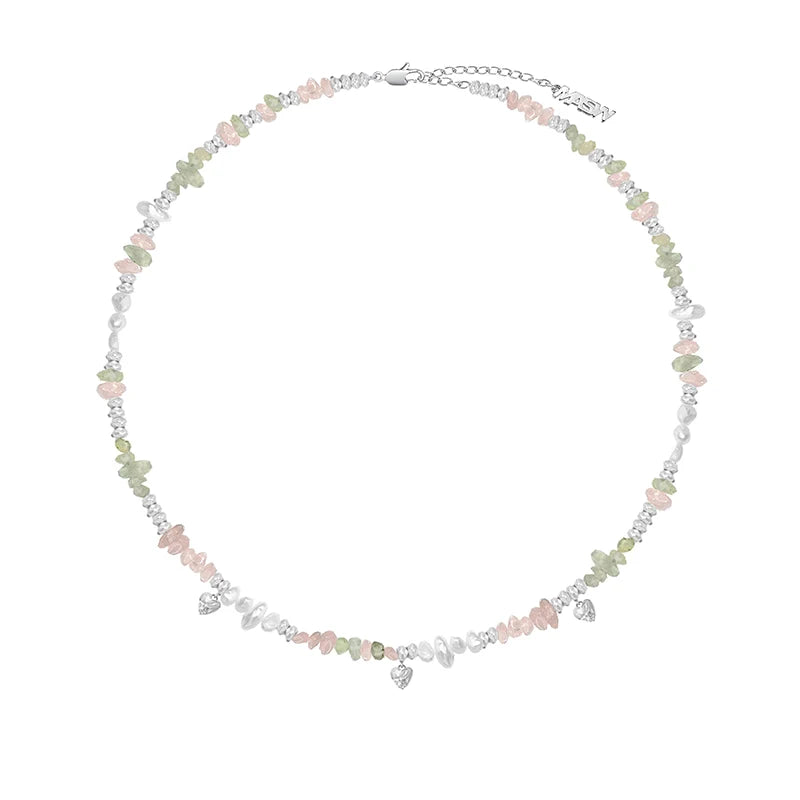 MASW Original Design Elegant Temperament Irregular Beaded Necklace