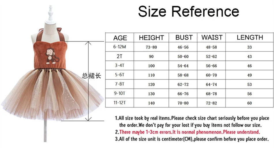 Girl Cartoon Dress Children Cosplay