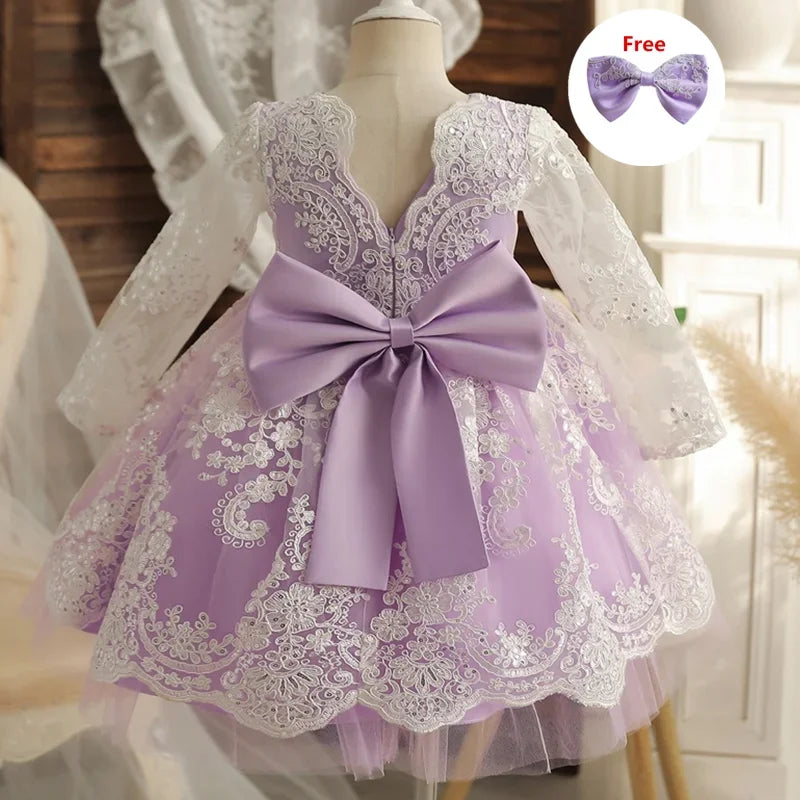 Baby Girl 1st Birthday Dress