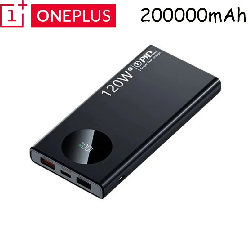 OnePlus 200000mAh Power Bank Portable Charger External Battery