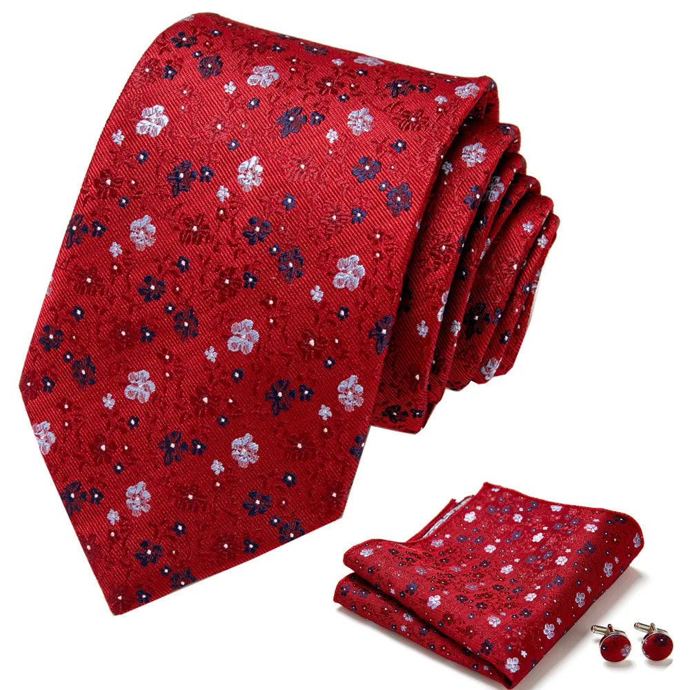 Pre-tied Necktie For Men Women Paisley Style