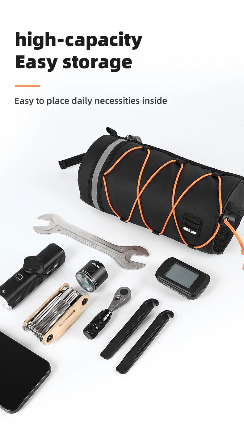 Bike Handlebar Bag Bike Front Bag Multifunction Portable Shoulder