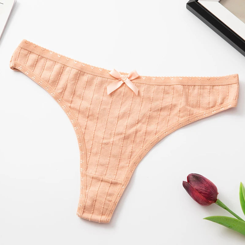 Soft Breathable T-back Women's Panties