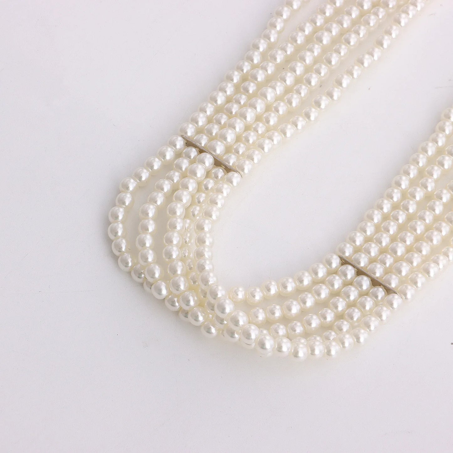 Fashion Accessories Niche Luxury Style White Pearl Necklace Ins Style