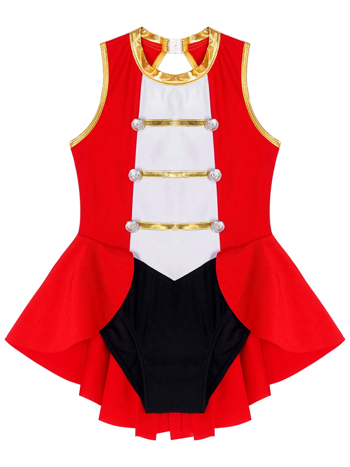 Girls Ringmaster Circus Costume Festival Performance