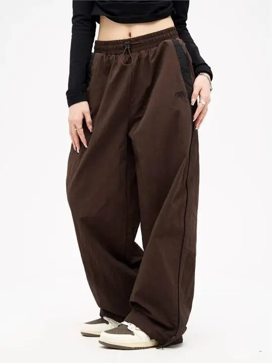 Casual Wide Leg High Waisted Pants