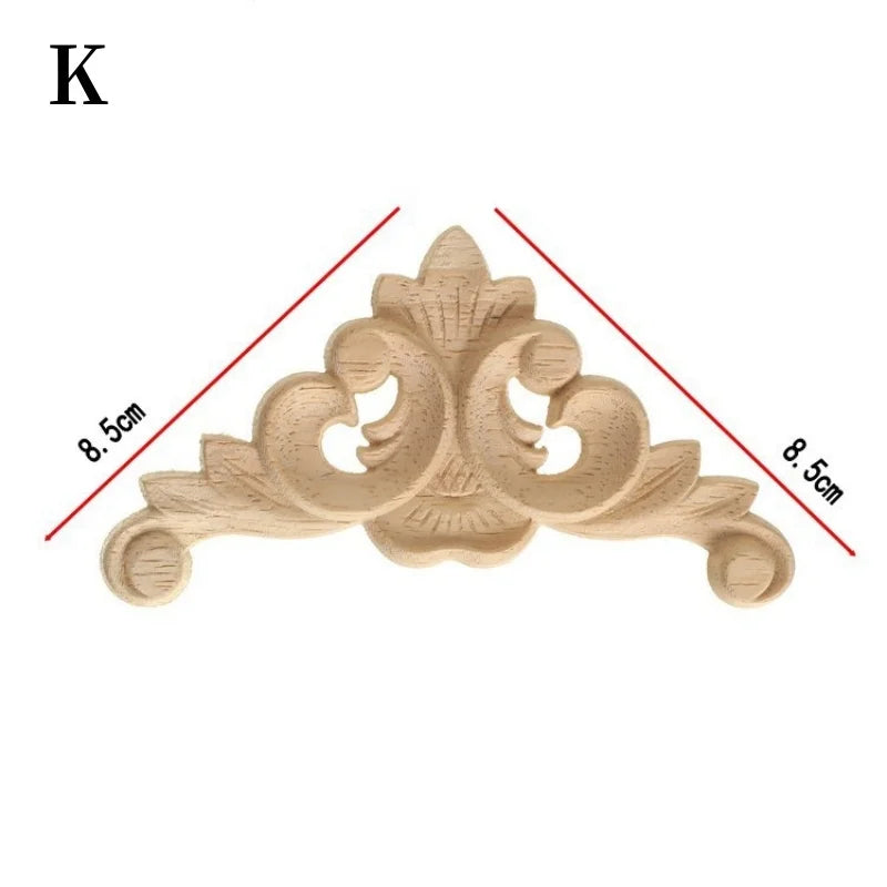 Decorative Wood Appliques and Onlays Natural