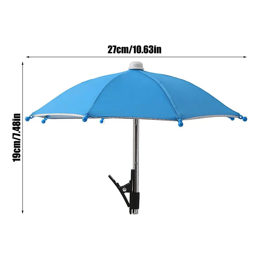 Cell Phone Umbrella Sun Protection Phone Clip
