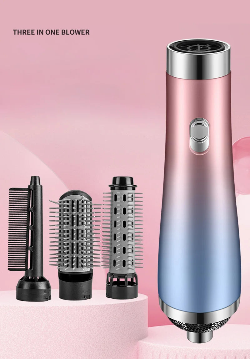 Hair Dryer Portable Comb lonic Hair Straightening Brush