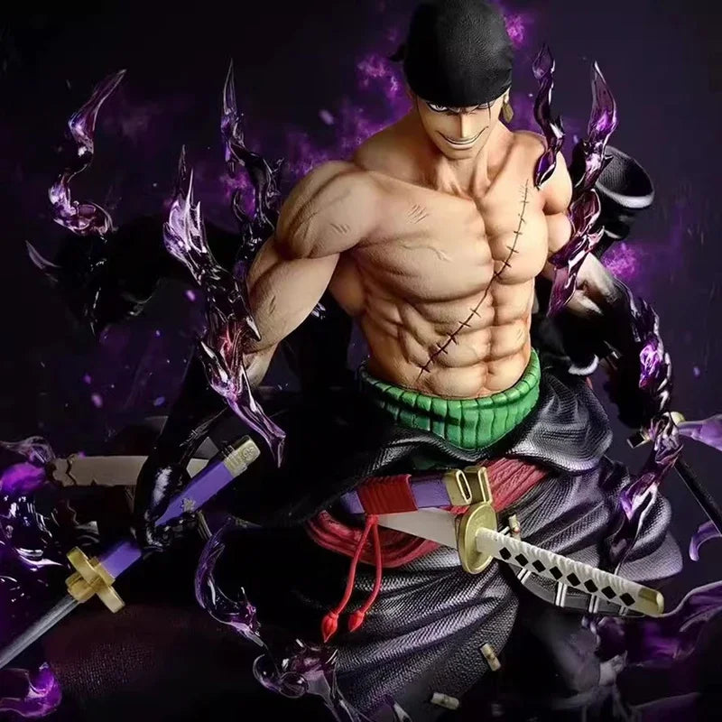 25cm Anime One Piece Zoro Figures Sky Painting Roronoa Zoro