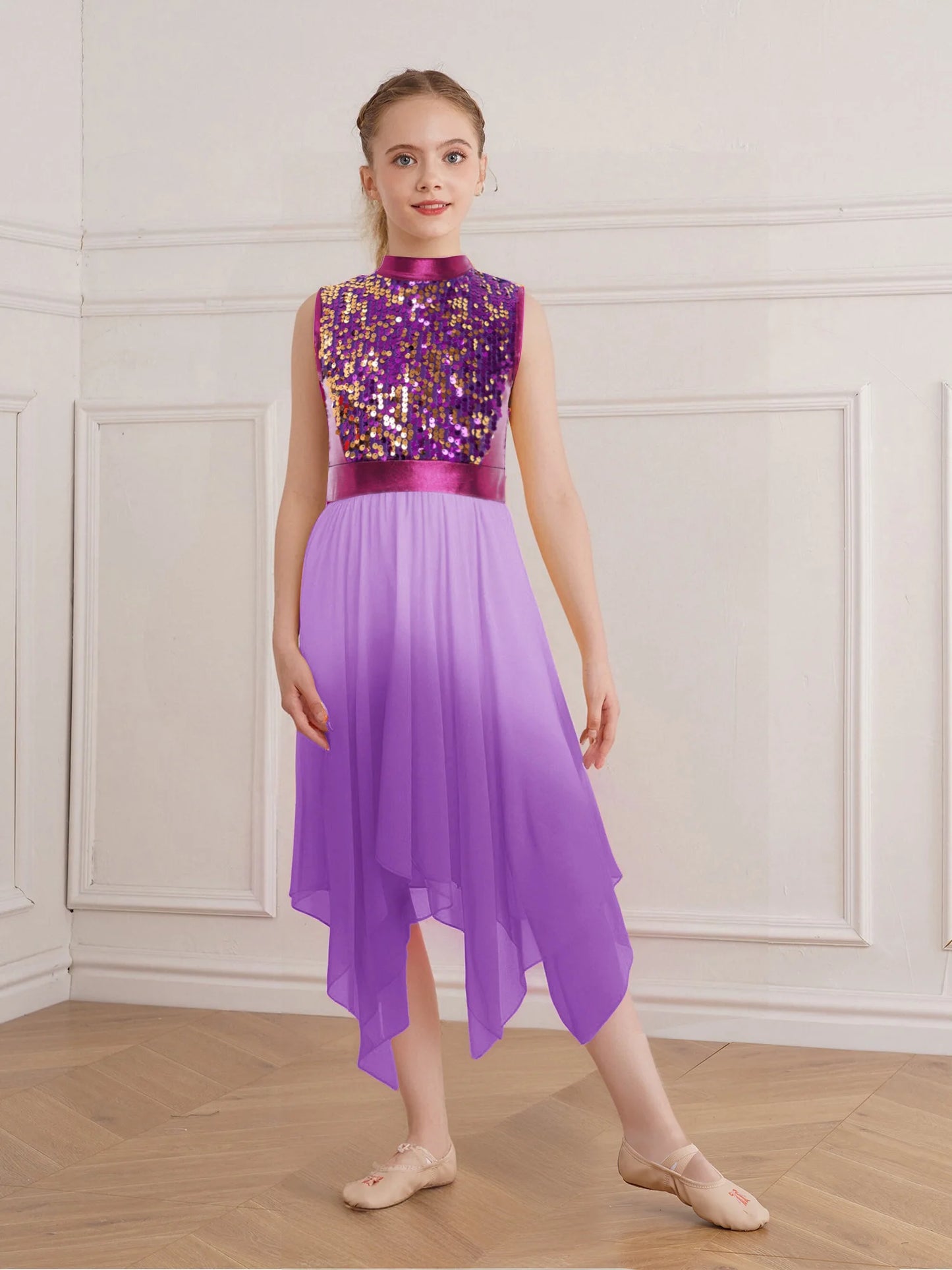 Girls Lyrical Dance Dress