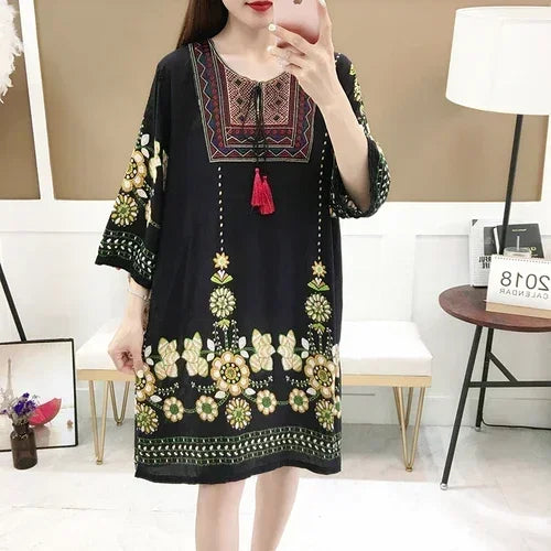 Indian Dress Summer Vintage Causal