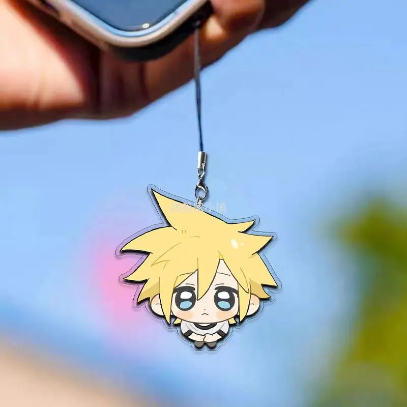 Cloud Strife Mobile Phone Lanyard Sephiroth