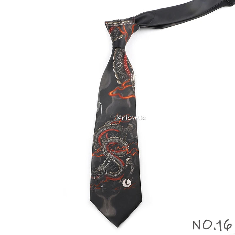 Men's Vintage Imitation Silk Ties 8cm