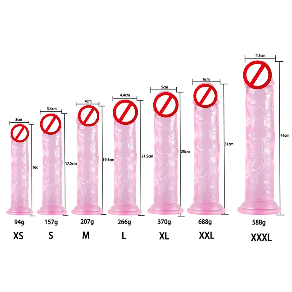 Pink Dildos Sex Toys
