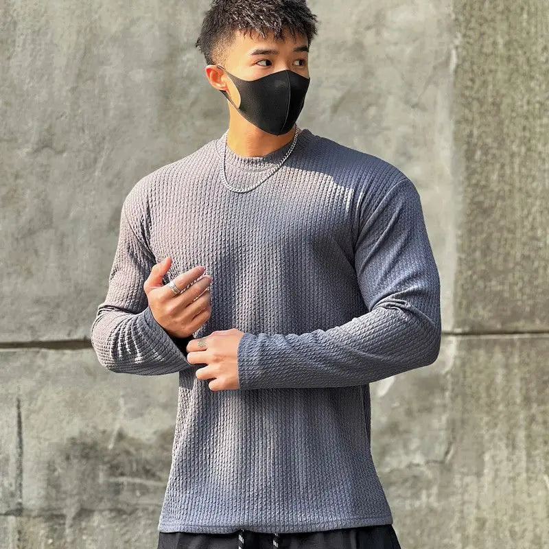 New Muscle Fitness Clothes Men's Trendy Casual Sports