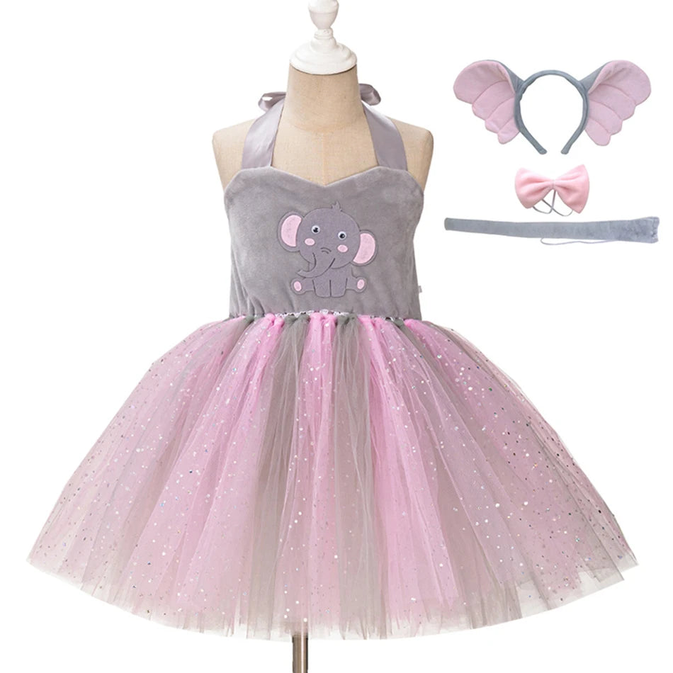 Girl Cartoon Dress Children Cosplay