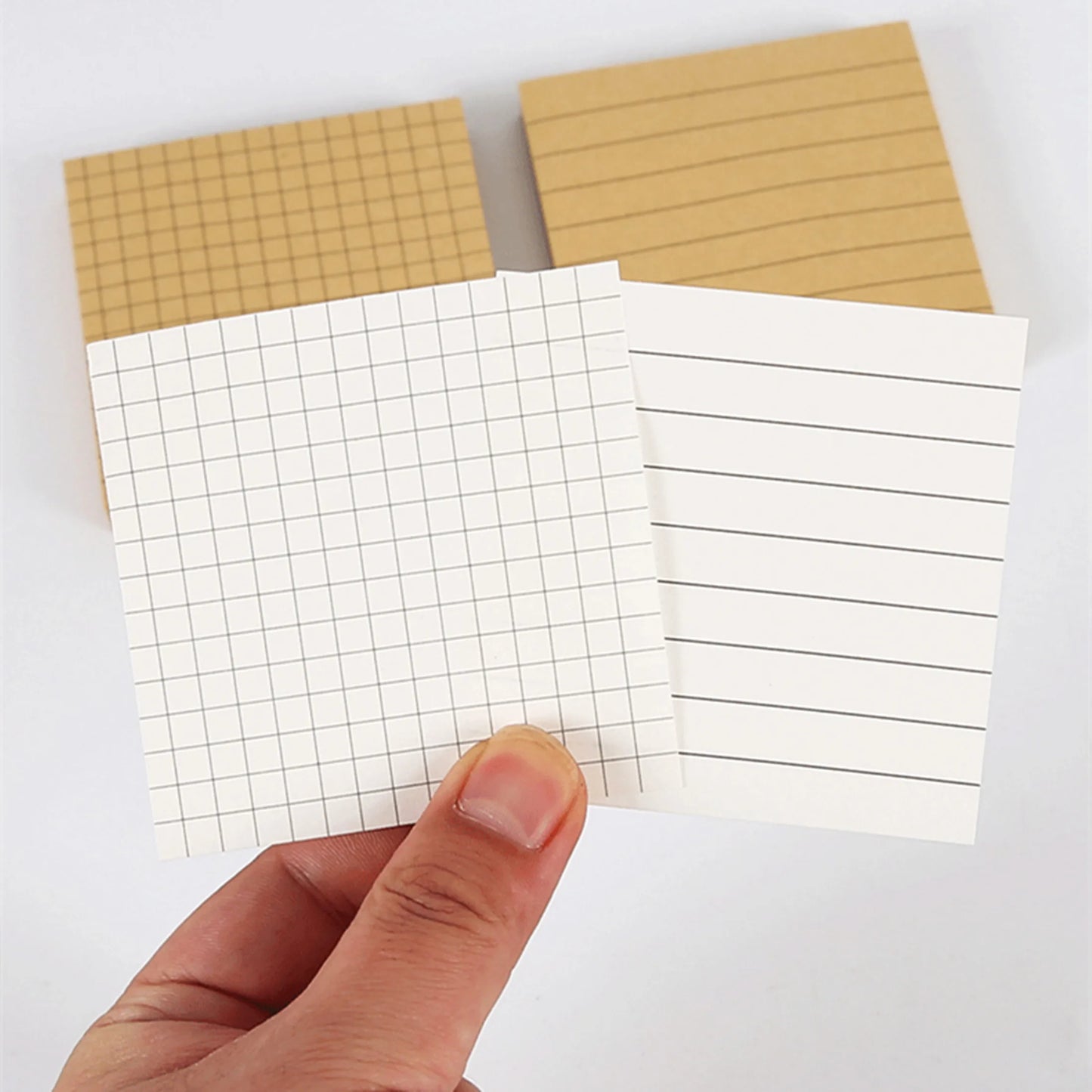Read n times and stick white kraft paper sticky notes. Students can tear off sticky notes
