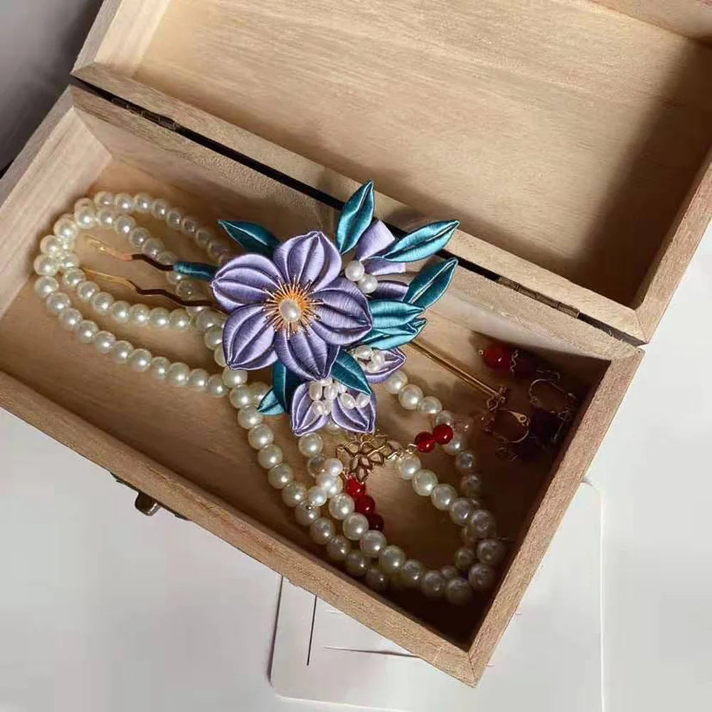 20*10*6 Cm Rectangular Durable Wooden Storage Box