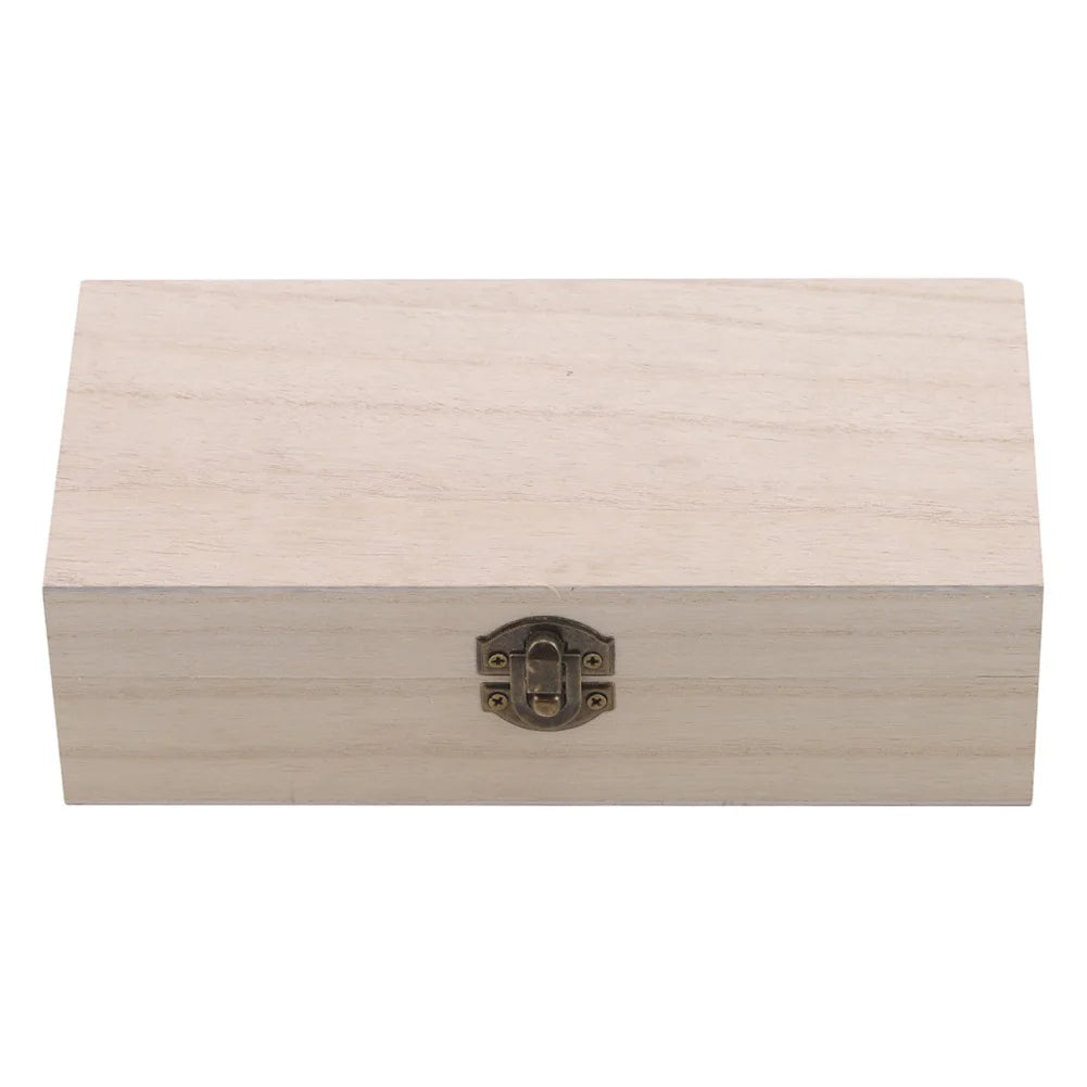 20*10*6 Cm Rectangular Durable Wooden Storage Box