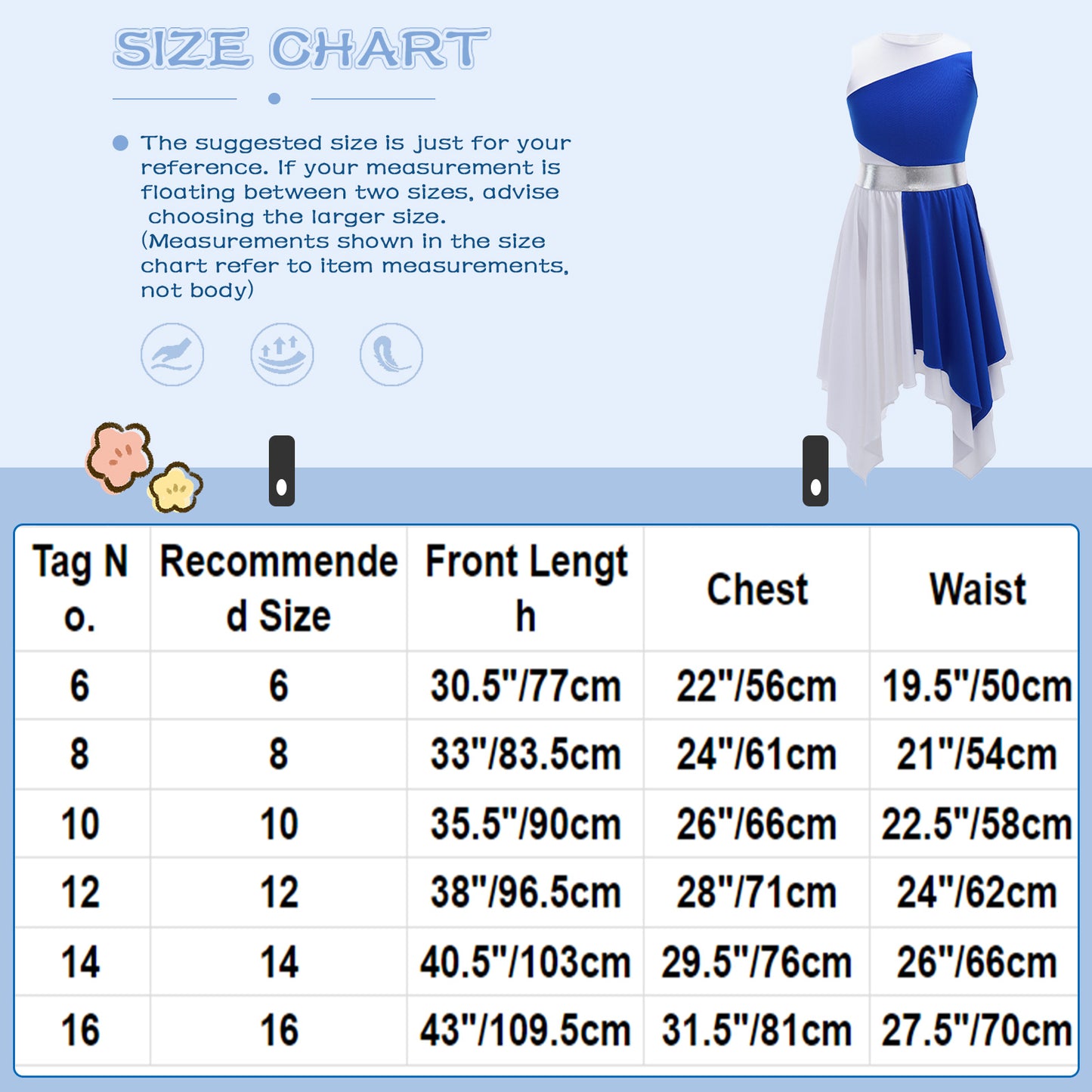 Girls Lyrical Dance Dress