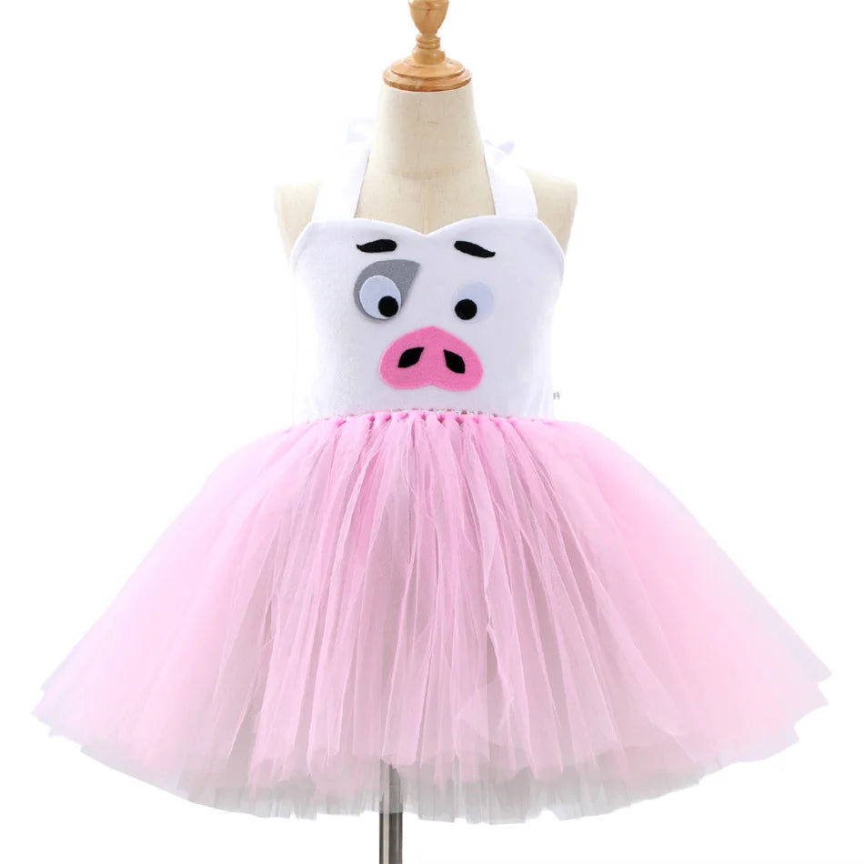Girl Cartoon Dress Children Cosplay