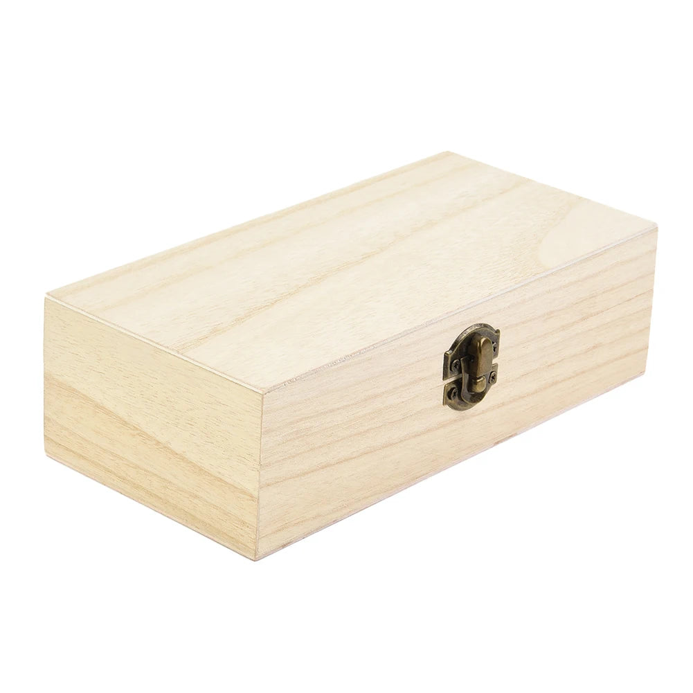 20*10*6 Cm Rectangular Durable Wooden Storage Box