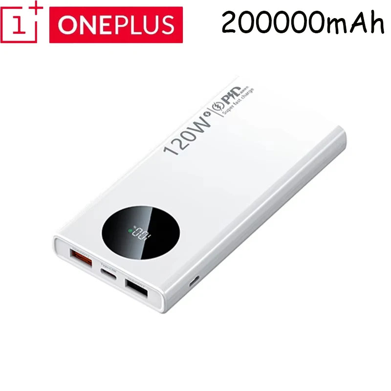 OnePlus 200000mAh Power Bank Portable Charger External Battery