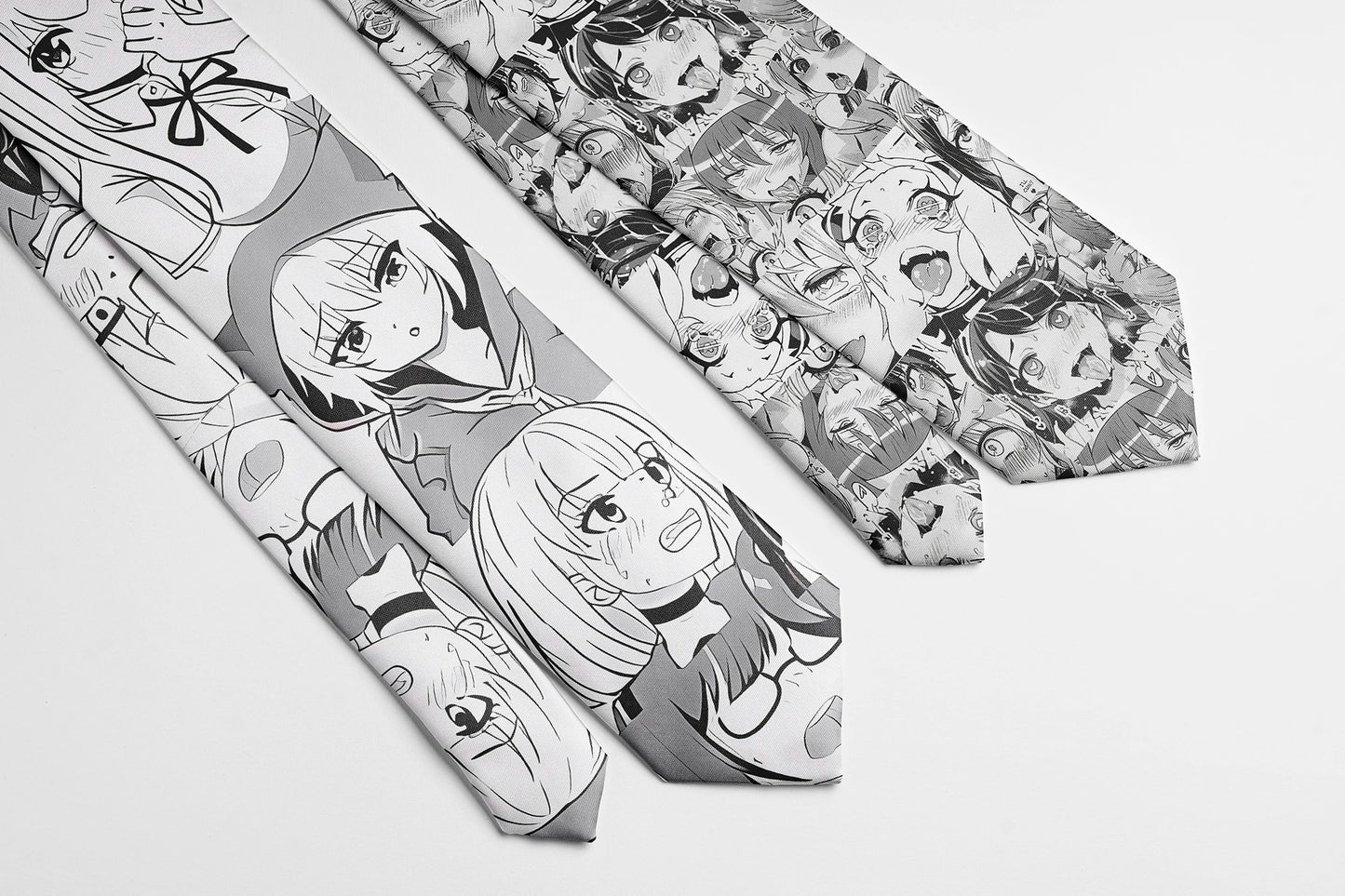 Anime cartoon printing men's tie unisex casual creative tie