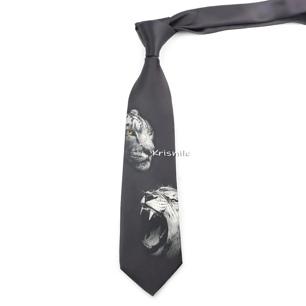 Men's Vintage Imitation Silk Ties 8cm