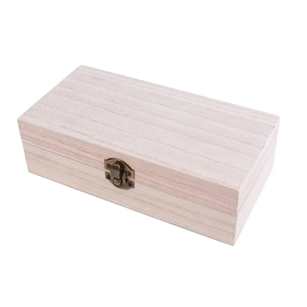 20*10*6 Cm Rectangular Durable Wooden Storage Box