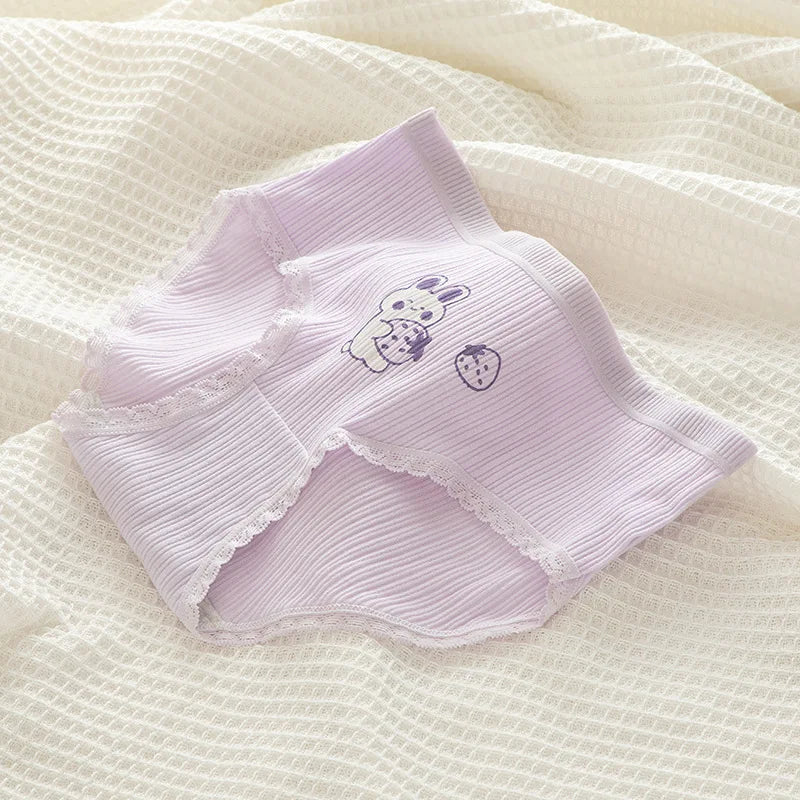 Cute Rabbit Pattern Panties Girls